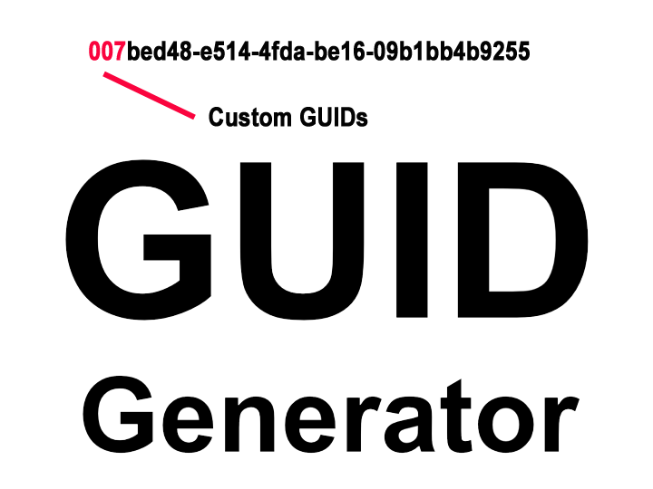 Thumbnail for Custom GUIDs - Like 007 GUIDs